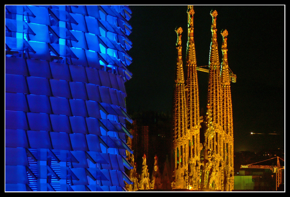 Sagrada Familia by night
