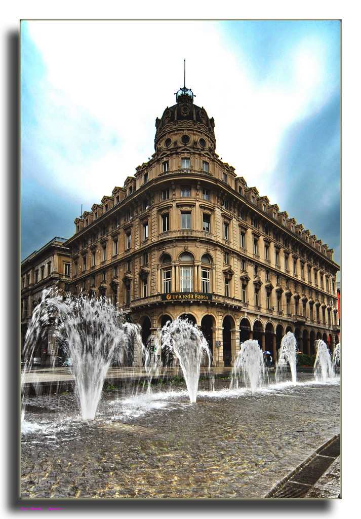 De Ferrari (i palazzi delle banche) - Genova -