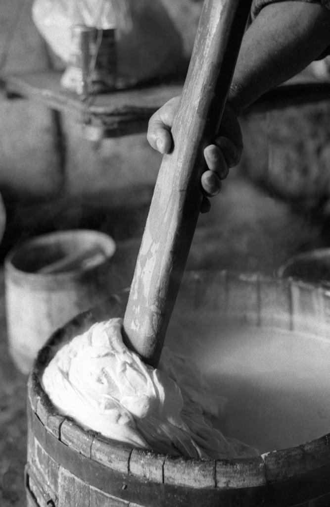 lavorazione del Caciocavallo