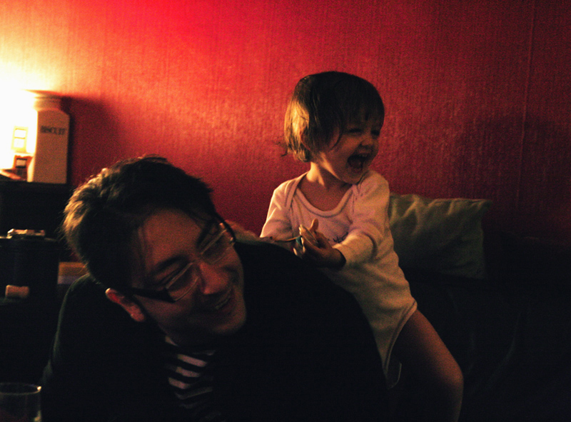 avant de dormir, rive droite