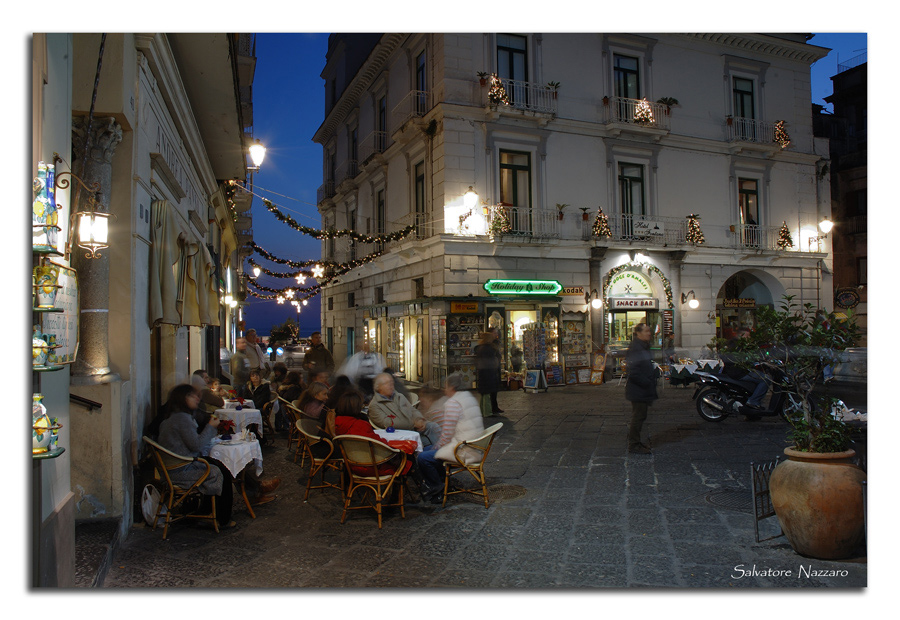 Amalfi Notturno Piazza
