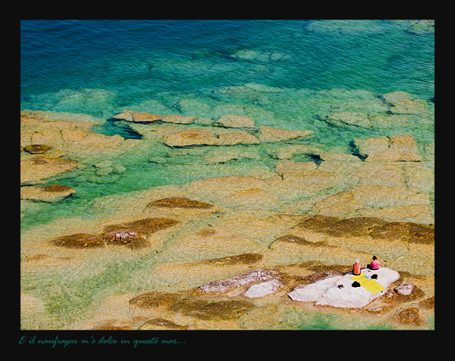 E il naufragar m'� dolce in questo mar...