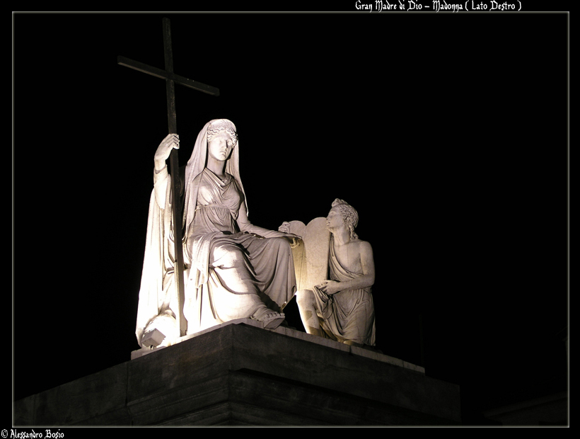Torino - Gran Madre di Dio - Madonna ( Lato Destro )