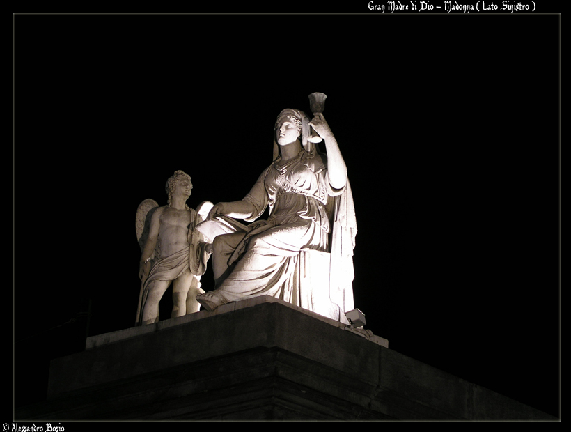 Torino - Gran Madre di Dio - Madonna ( Lato Sinistro )