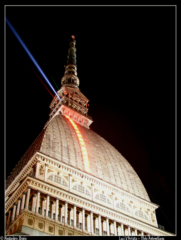 Torino - Luci d'Artista - Mole Antonelliana