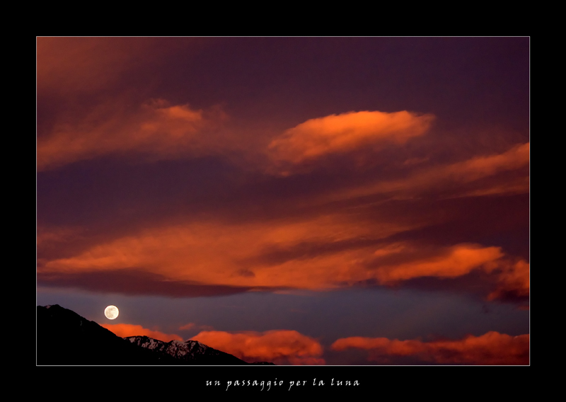 un passaggio per la luna