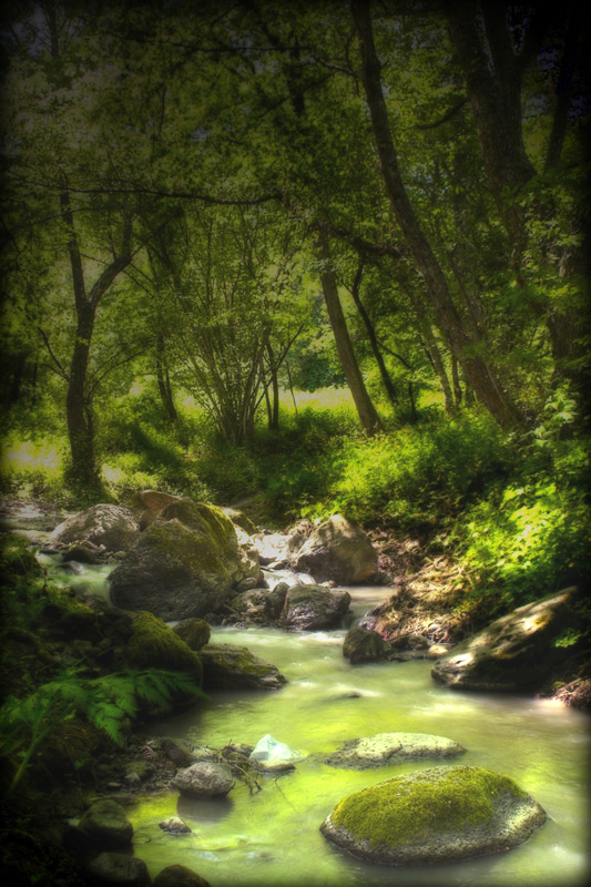 HDR ruscello bagnoregio
