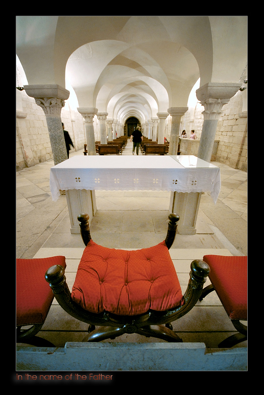 in the name of the Father