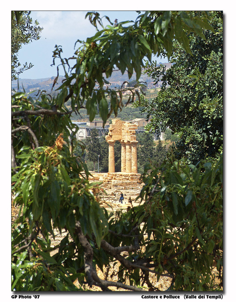 Templio di Castore e Polluce (Valle dei Templi - AG)