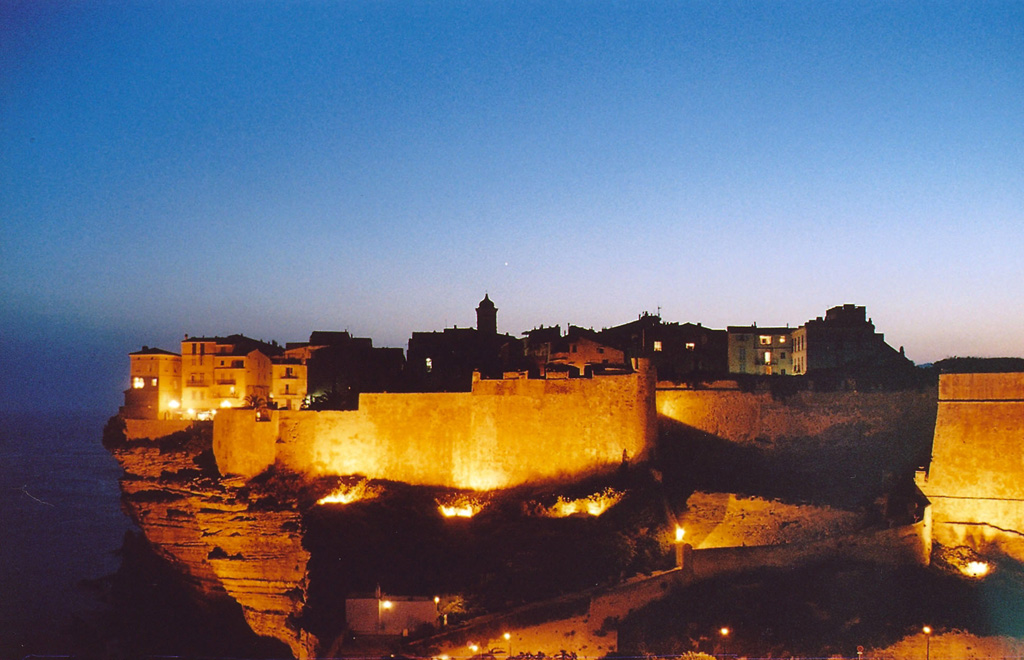 Bonifacio by night, Corse