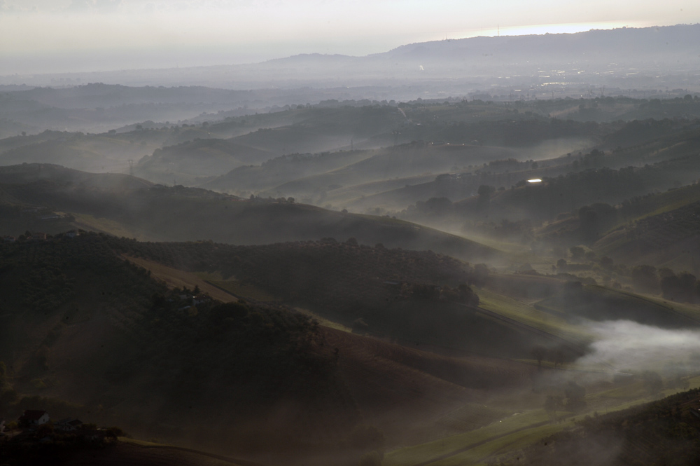 In volo sulle colline
