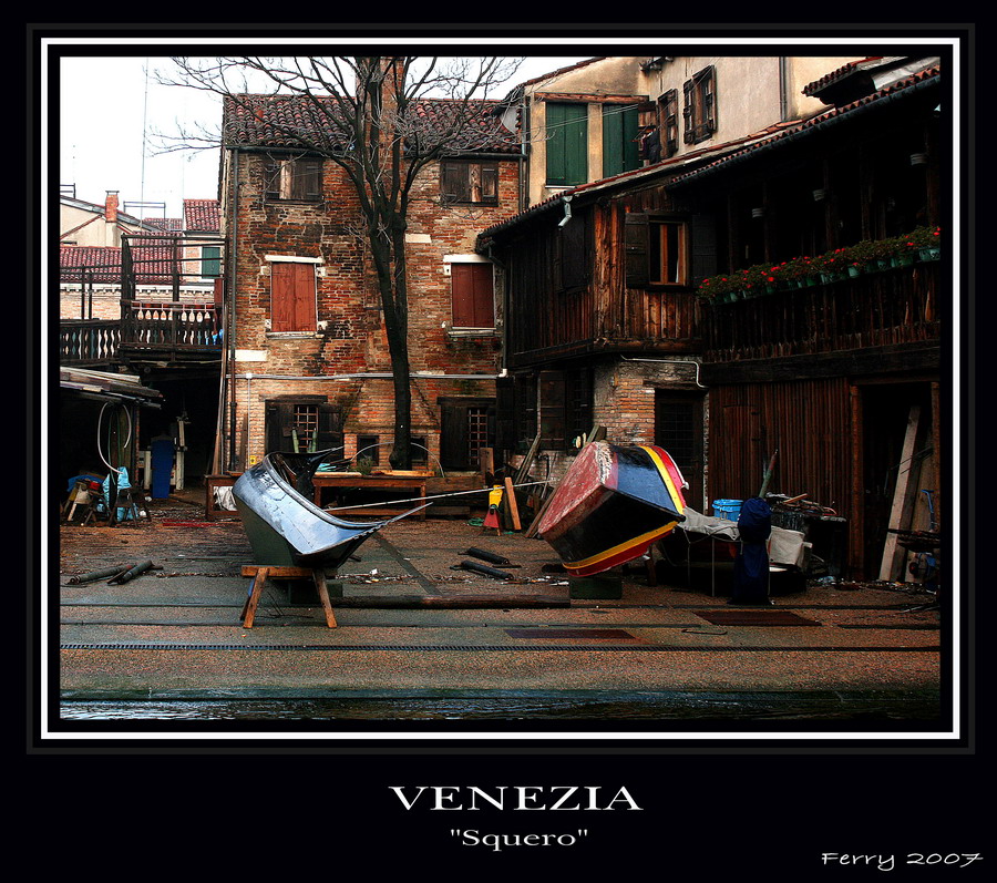 Venezia: "Squero"