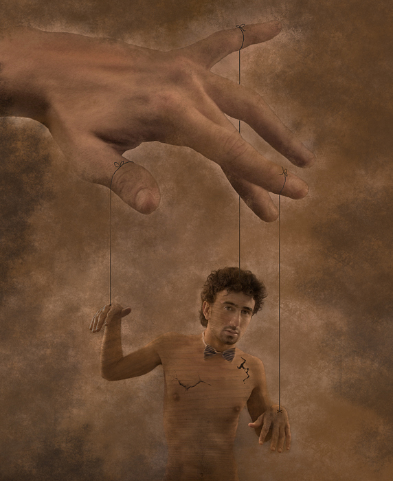 qualche volta penso di essere un burattino