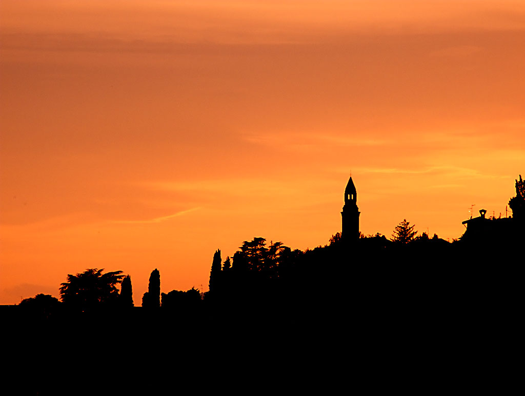 Bergamo - San Vigilio sunset