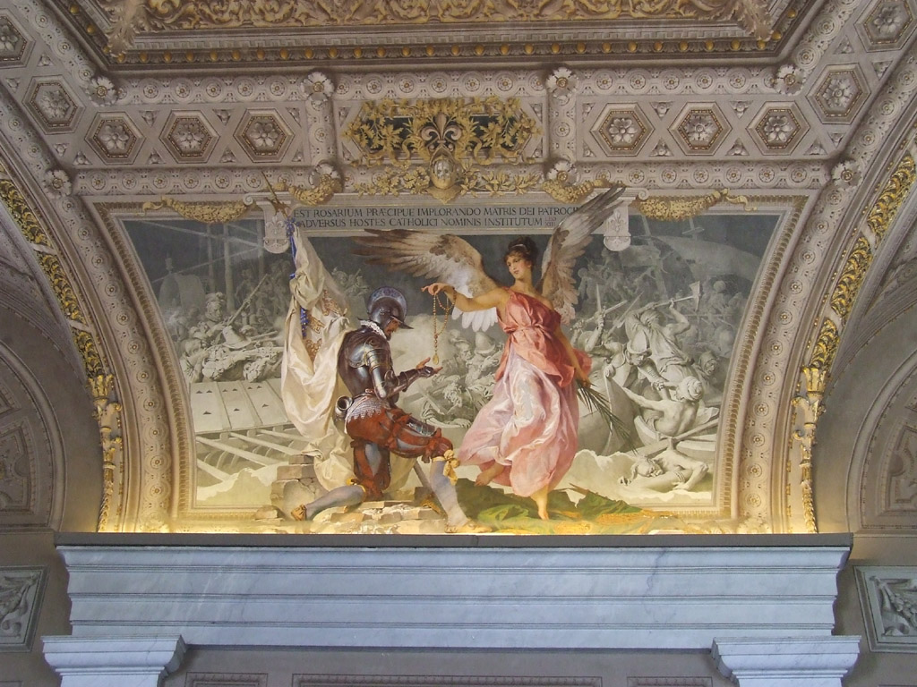 Dipinto nei musei vaticani