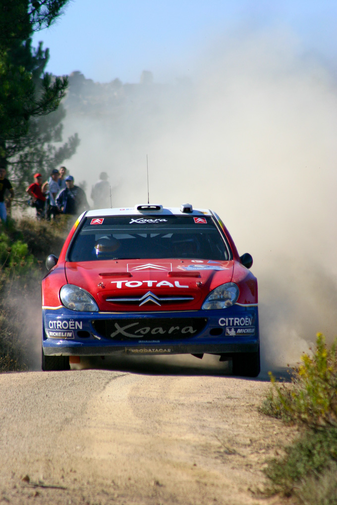 Prova speciale di Carlos Sainz.