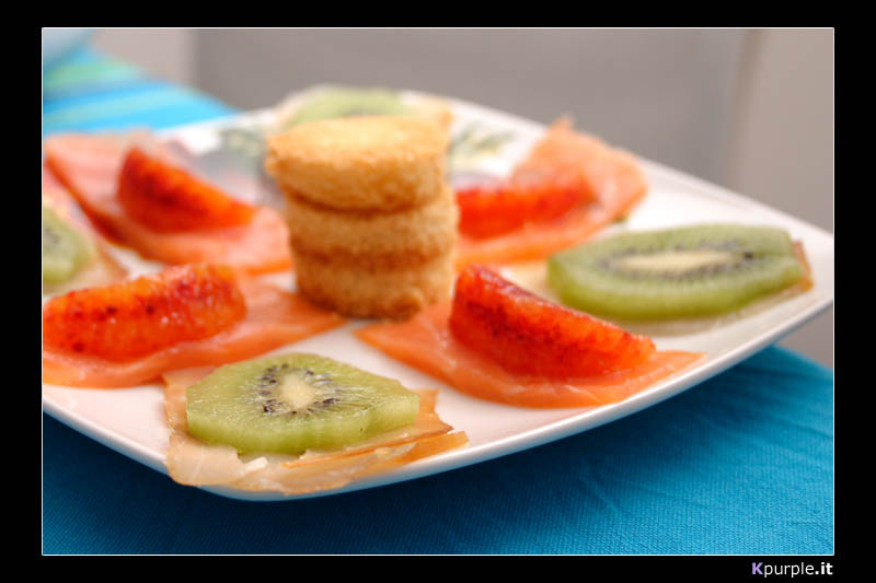 Affumicato di salmone e spada con agrumi