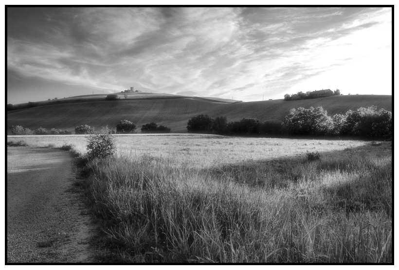 Infrarosso al tramonto