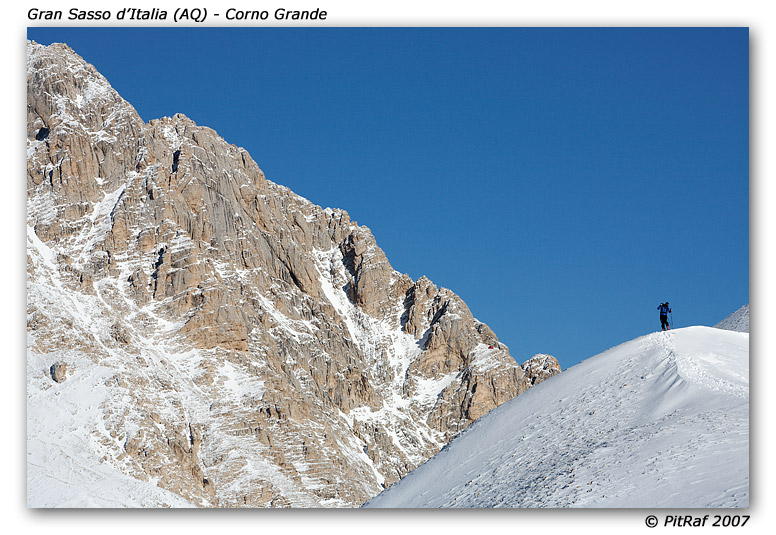 La grandezza della montagna... che piccolo l'Uomo