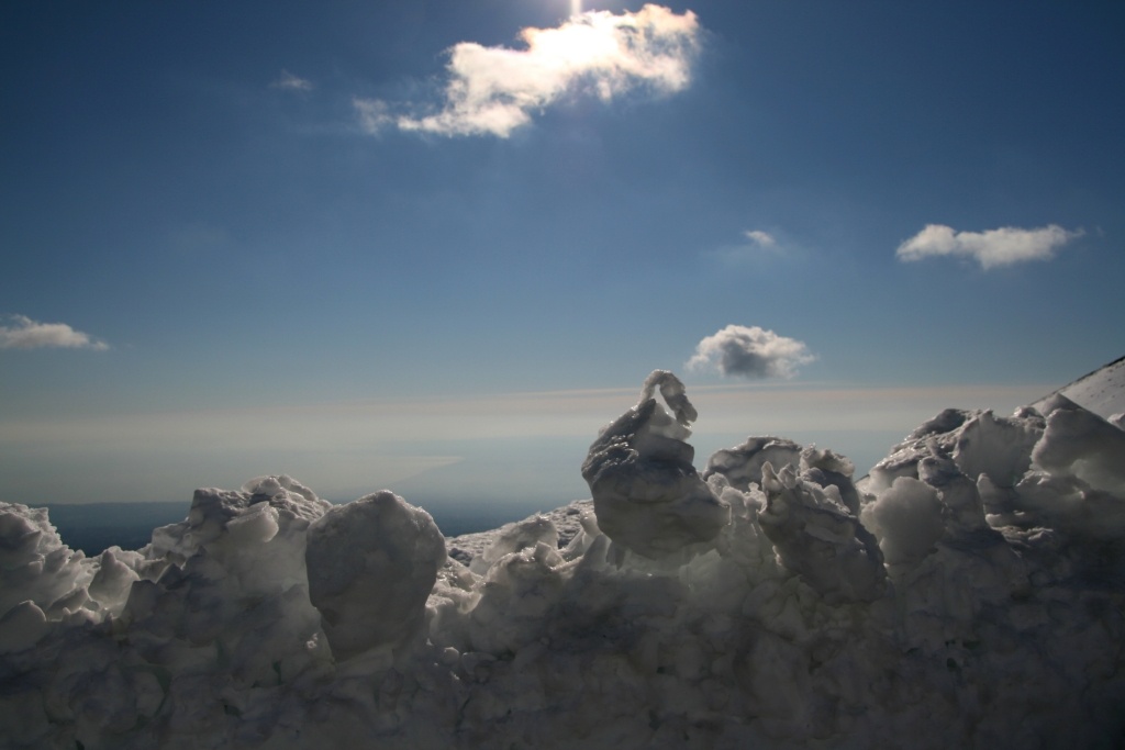 nuvole di ghiaccio