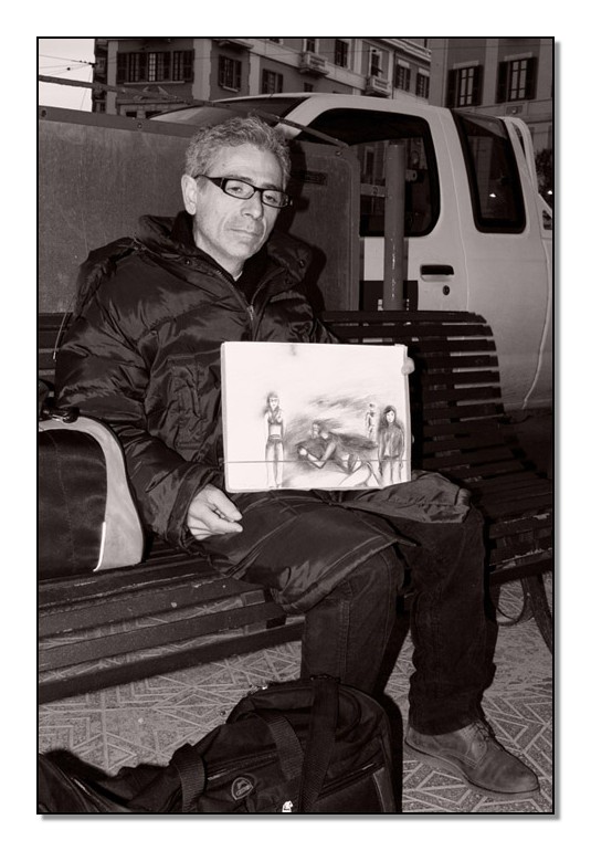 Il disegnatore triste