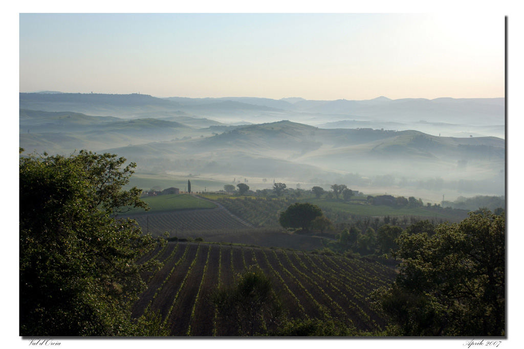 L'alba di Val d'Orcia 2