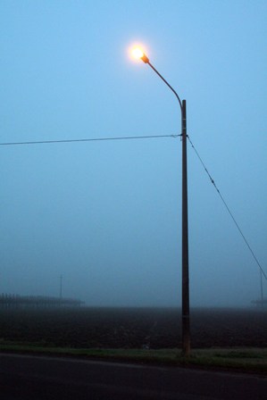 Lampione nella nebbia