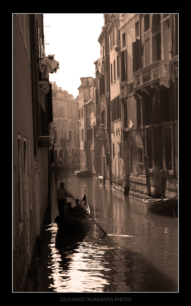 ...e la gondola va