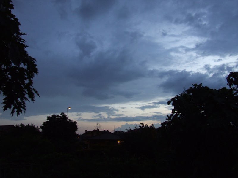 Tramonto dopo il temporale