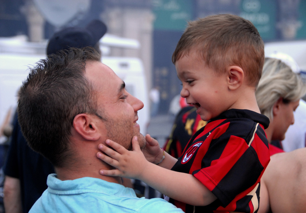 Pochi minuti prima della finale...