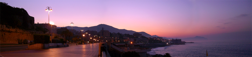 L'alba di Corso Italia