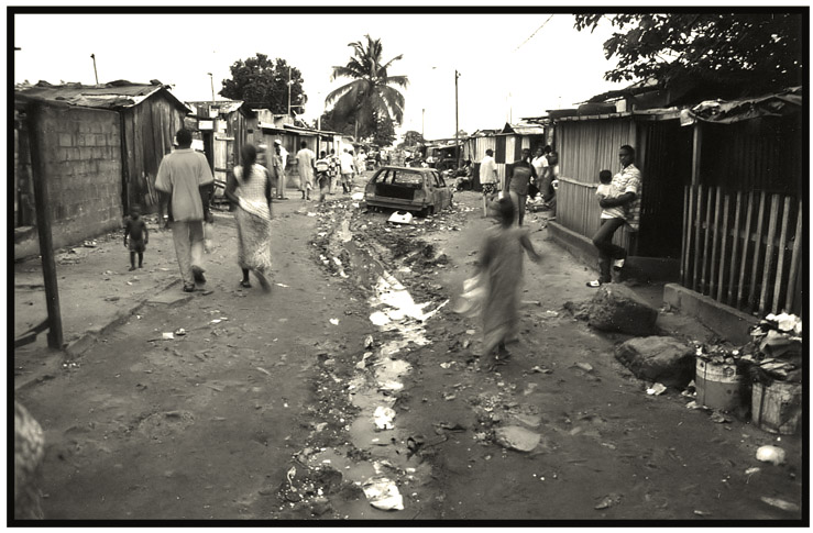 vita nella bidonville