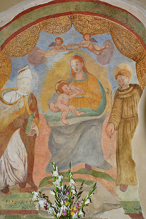 Madonna che allatta - Marcetelli (RI)