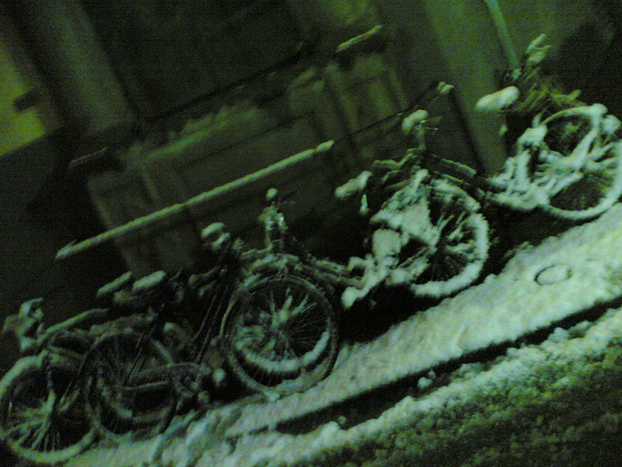 Neve su bici