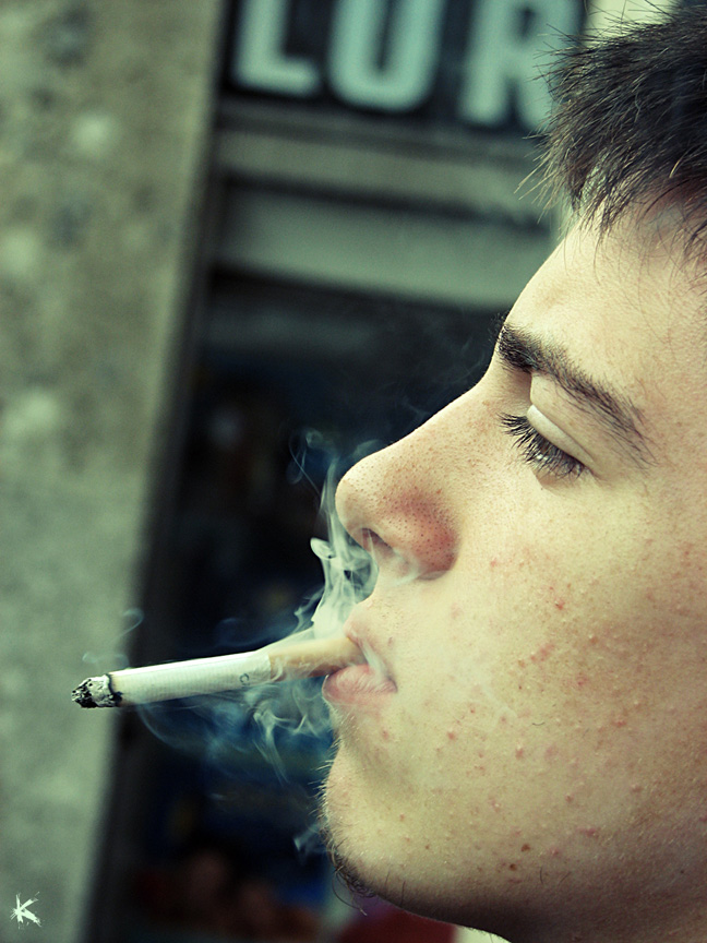 the smoke makes to become ugly