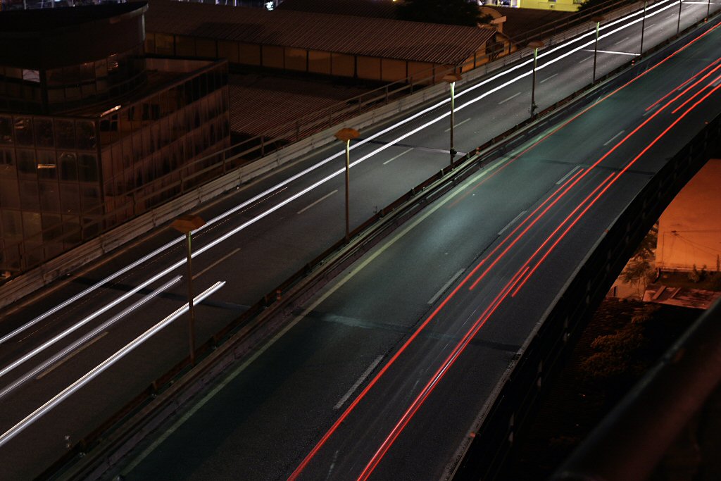 Genova by Night - Sopraelevata - Vista Stretta
