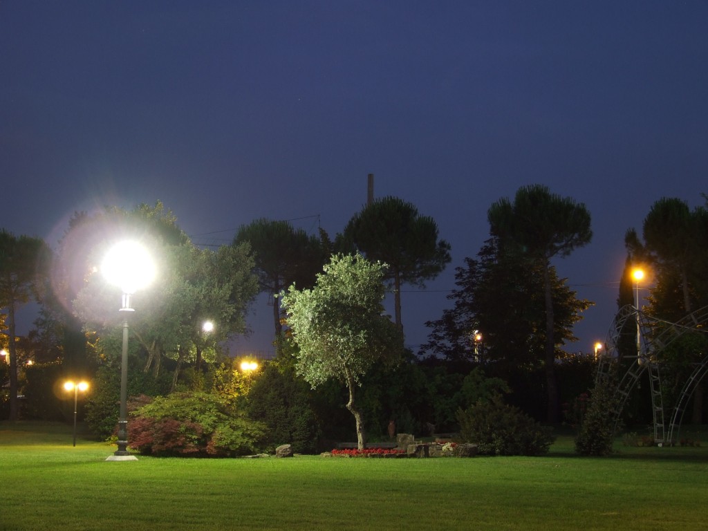I Giardini di villa Baizini - By night