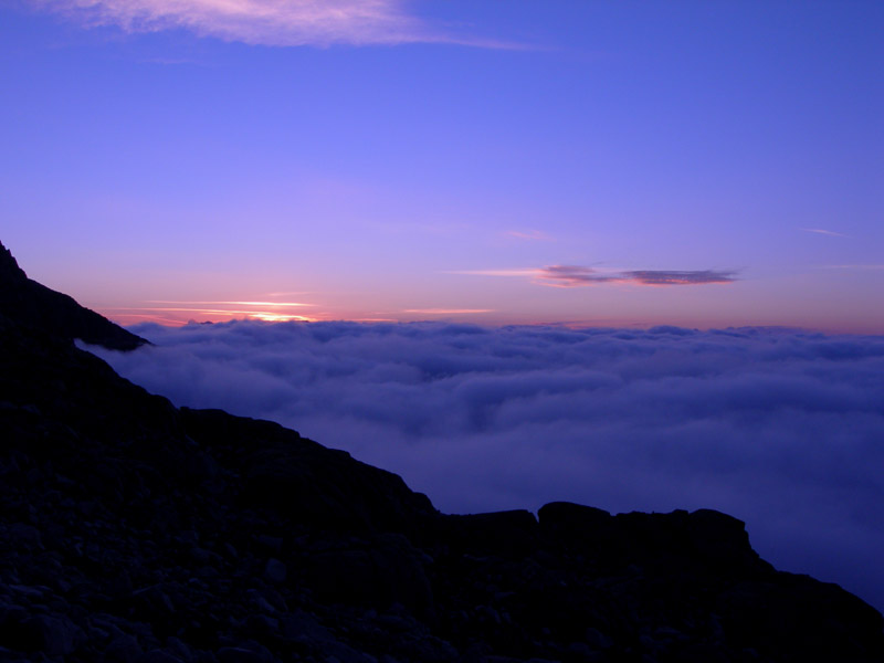 Sopra le nuvole a quota 3.000