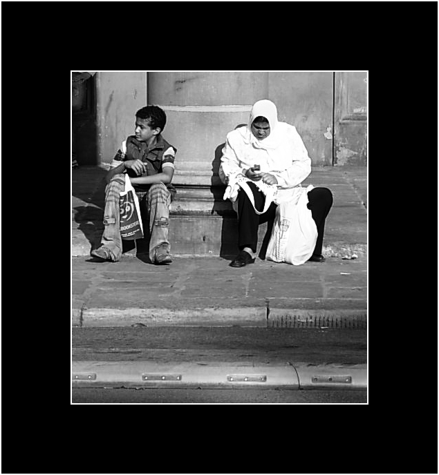 attraverso un finestrino