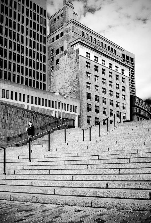 Walking lines. Boston