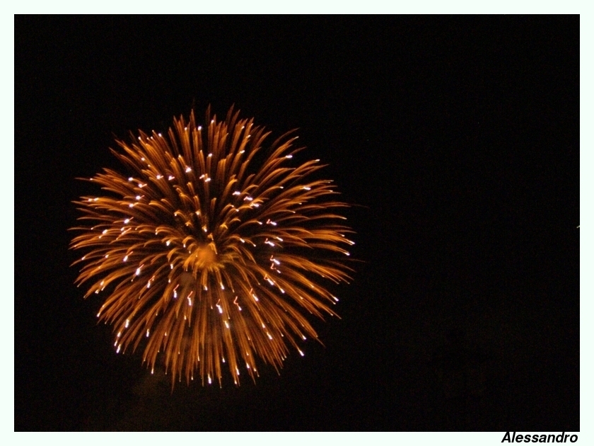 Fuochi d'artificio di San Giovanni (Patrono di Firenze)