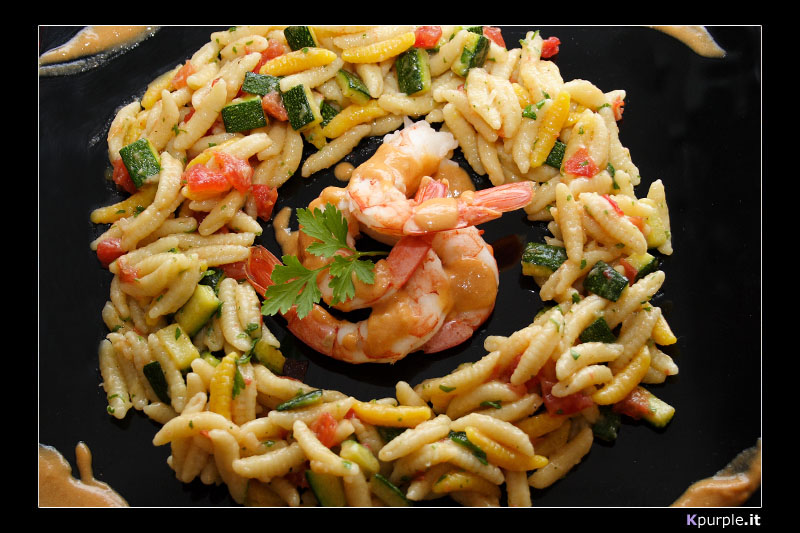 Malloreddus gamberi e zucchine#2