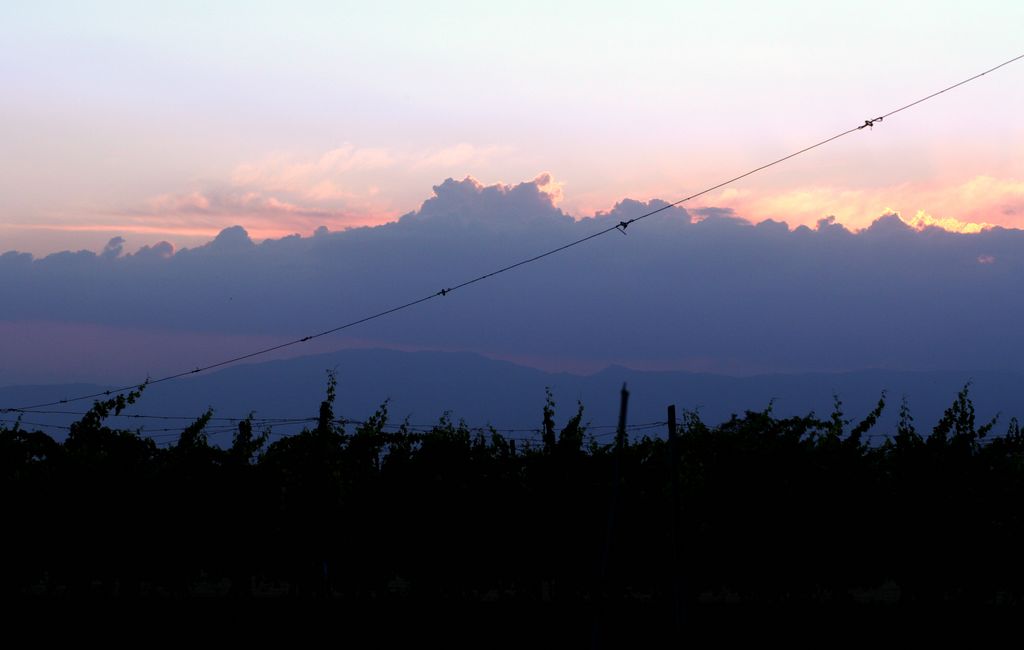 sunset...three colors