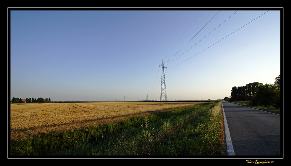 Accenni di  infinito...... in campagna