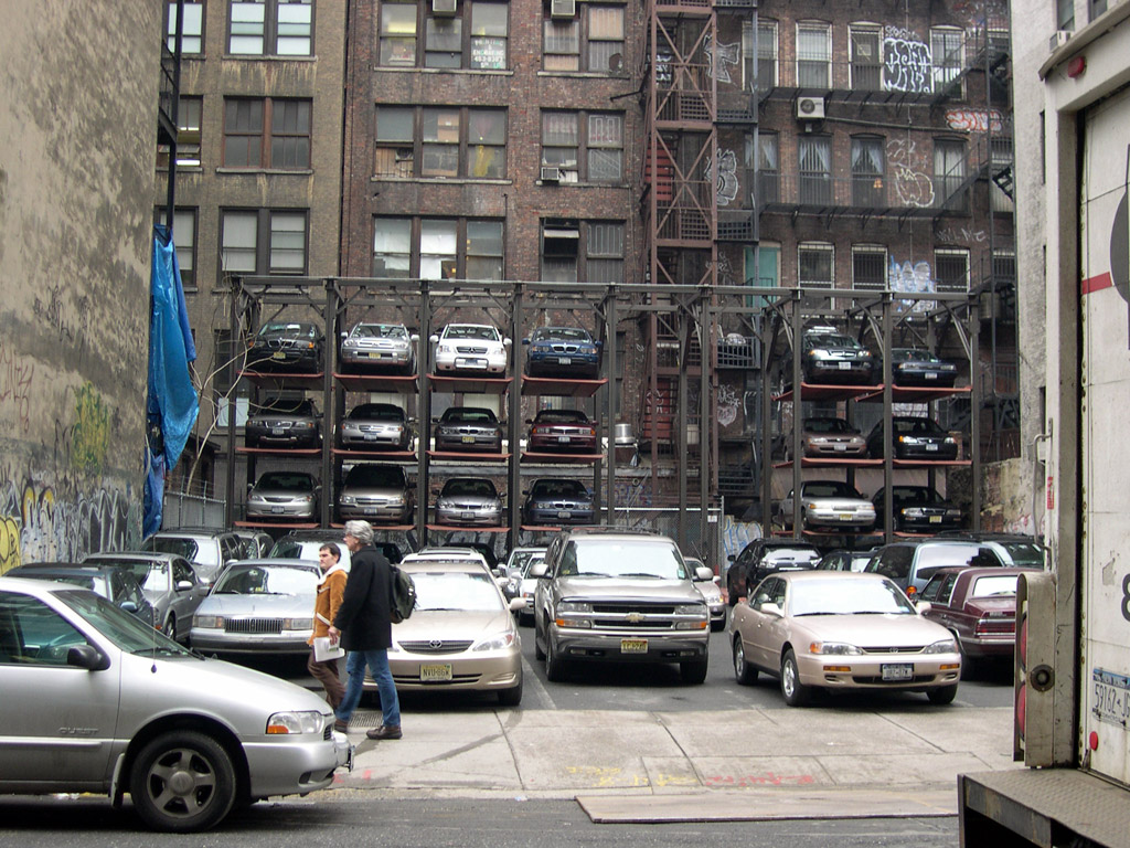 Parcheggio a Manhattan