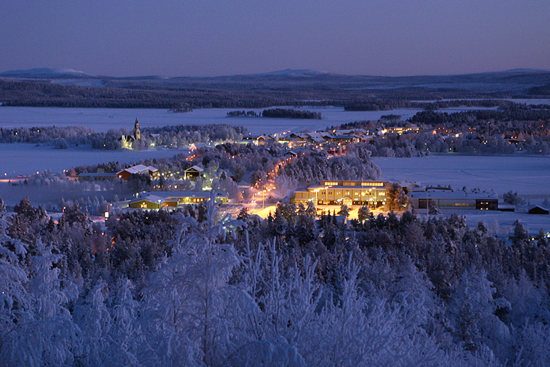 Arjeplog (Svezia): un paese da fiaba...