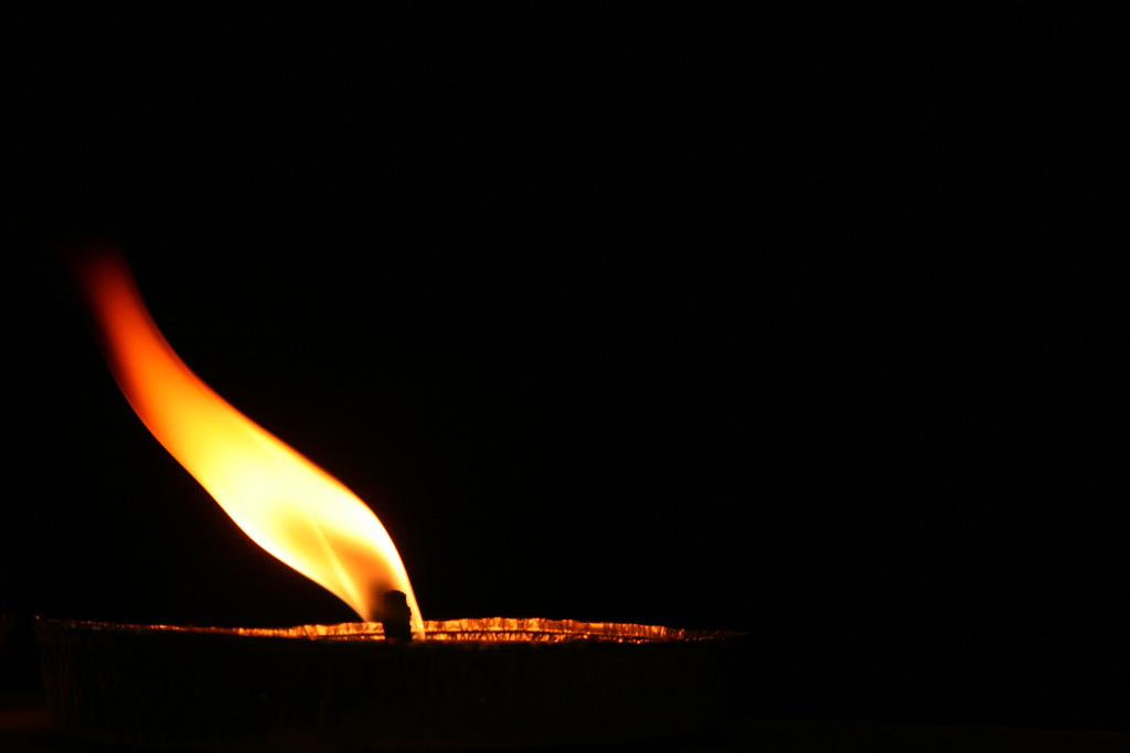 ..like a candle in the wind...