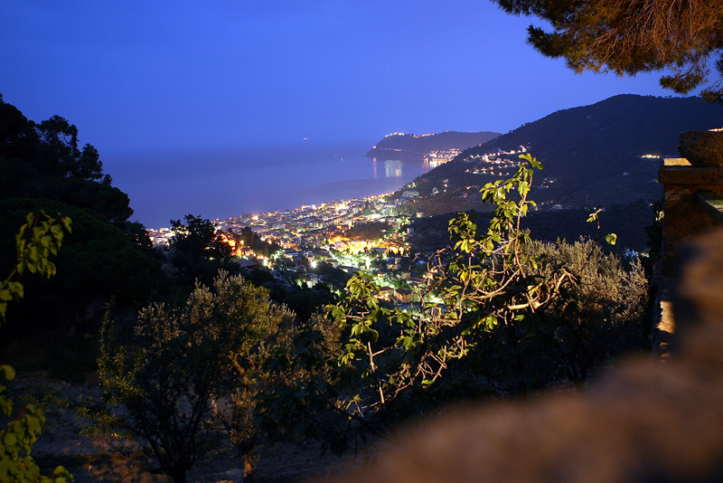 Alassio by night