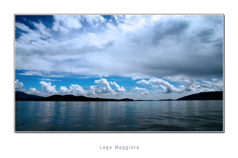 Nuvole sul lago #2