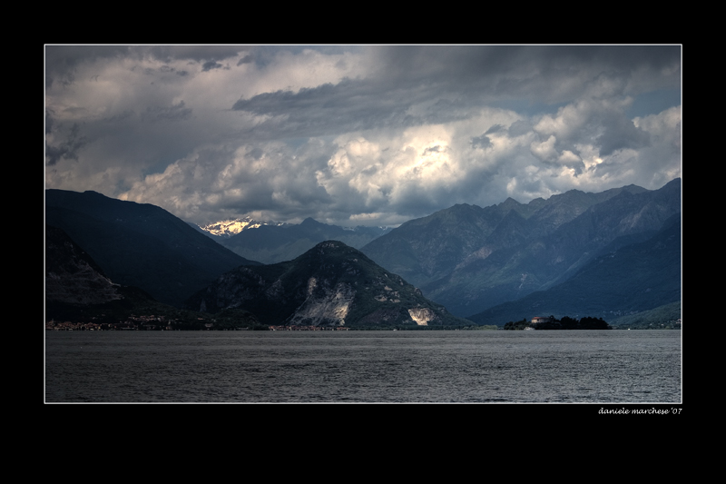 Nuvole sul lago #4